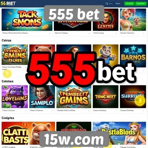 Exploração da diversidade de jogos na 555 bet