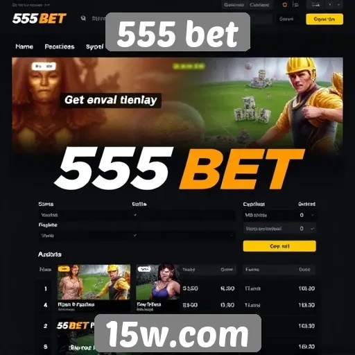 Novas funcionalidades do site 555 bet