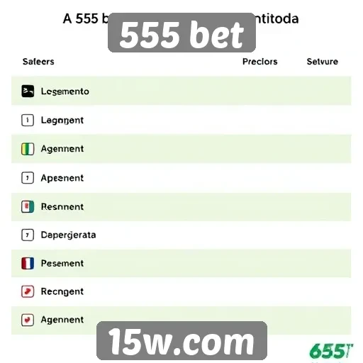 Métodos de pagamento aceitos no 555 bet